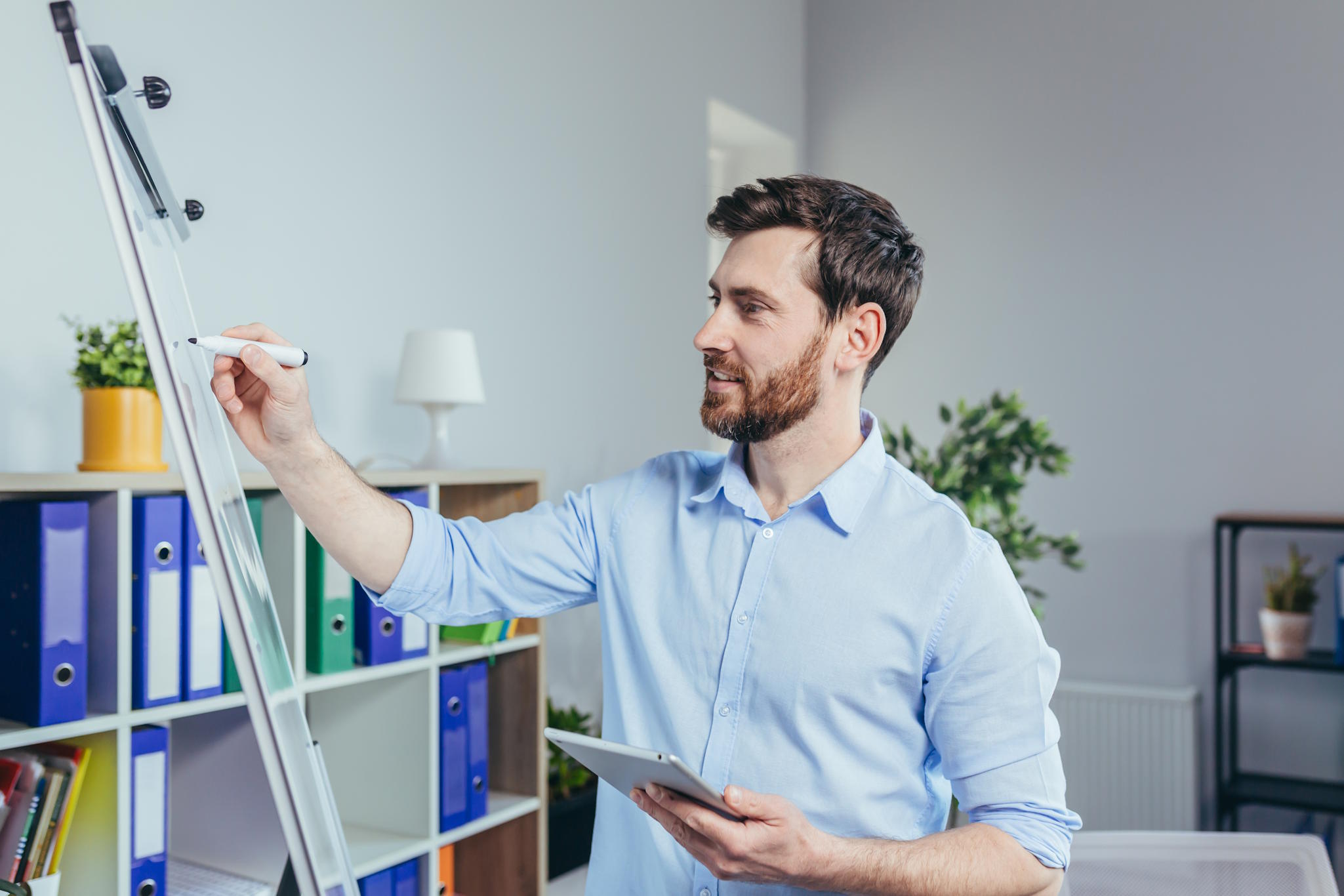 Personne-animant-un-atelier