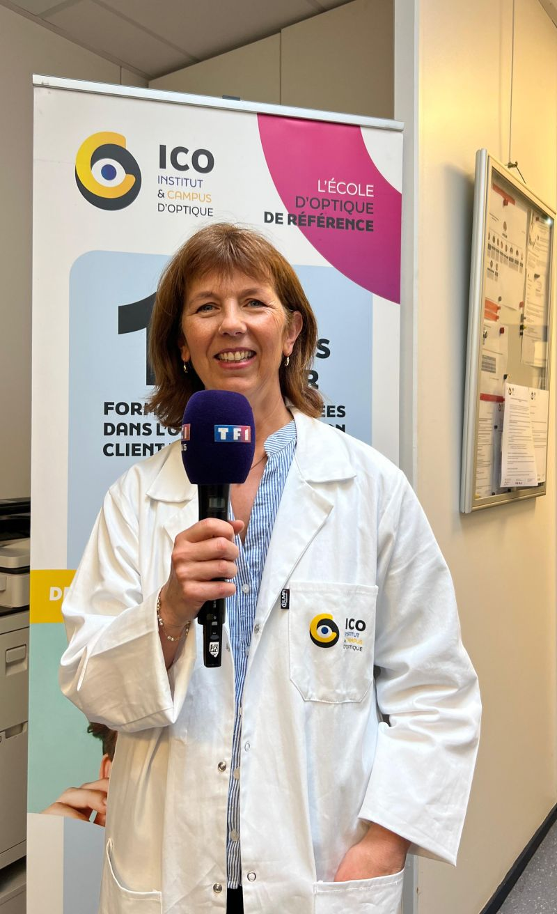 Sophie REGNIER, opticienne, formatrice et enseignante à l’ICO